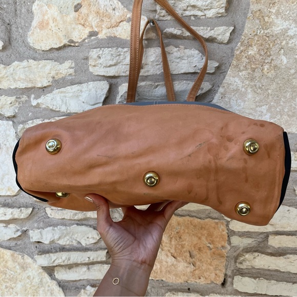 Jon hart alamo heights tote in slate monogram REJ - Picture 5 of 14